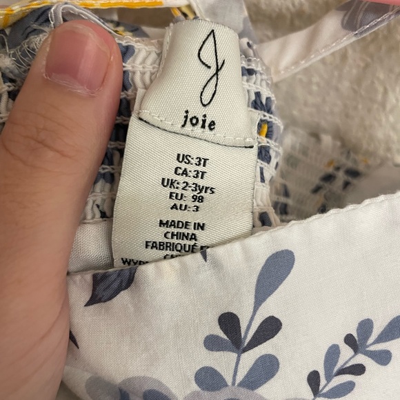 Joie Toddlers Floral Dress - Picture 3 of 3